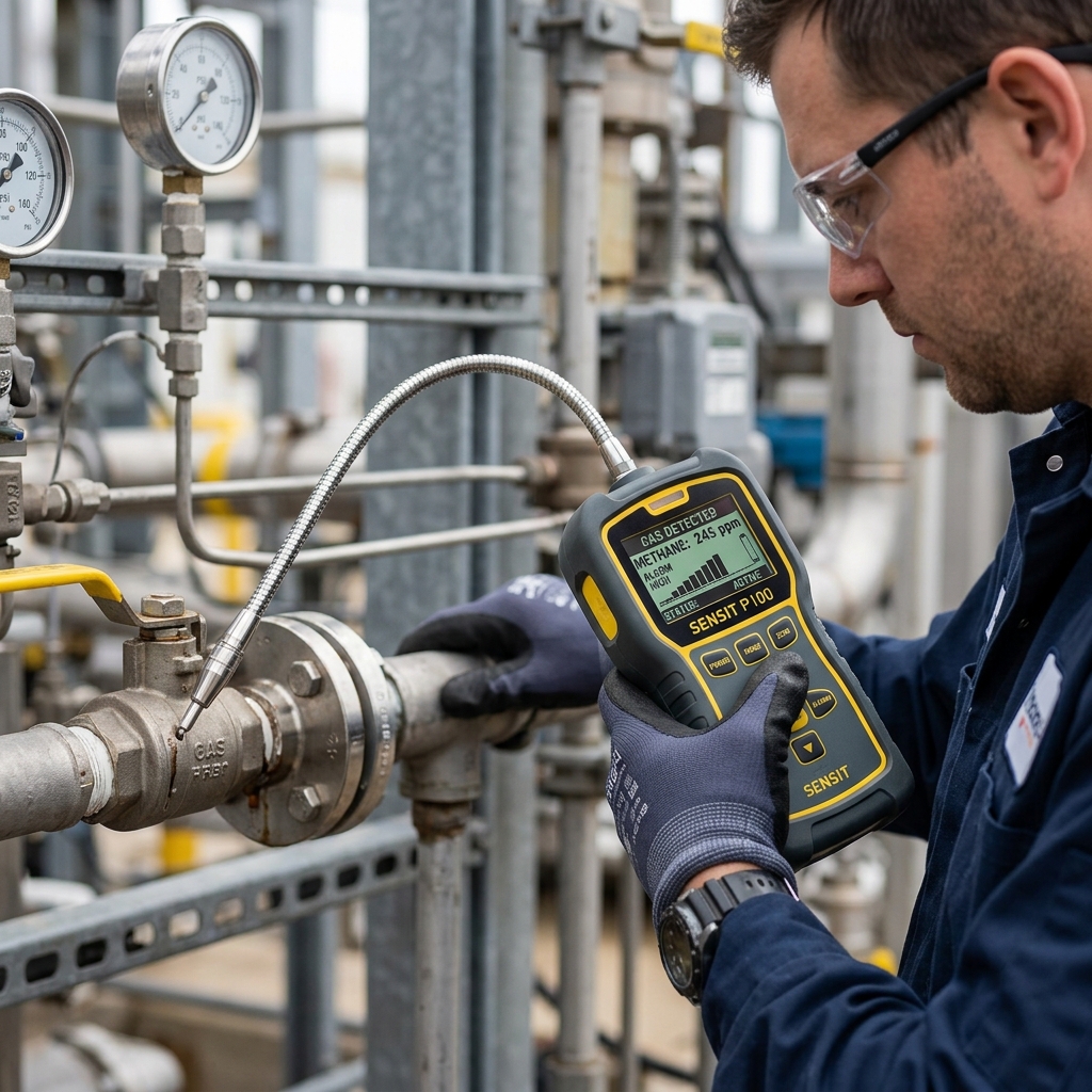 Detector eletrônico ultrassensível para vazamento de gás em Curitiba